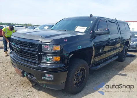 2015 Chevrolet Silverado 1500 1Lt из США, поврежденный, VIN 3GCUKREC5FG515521
